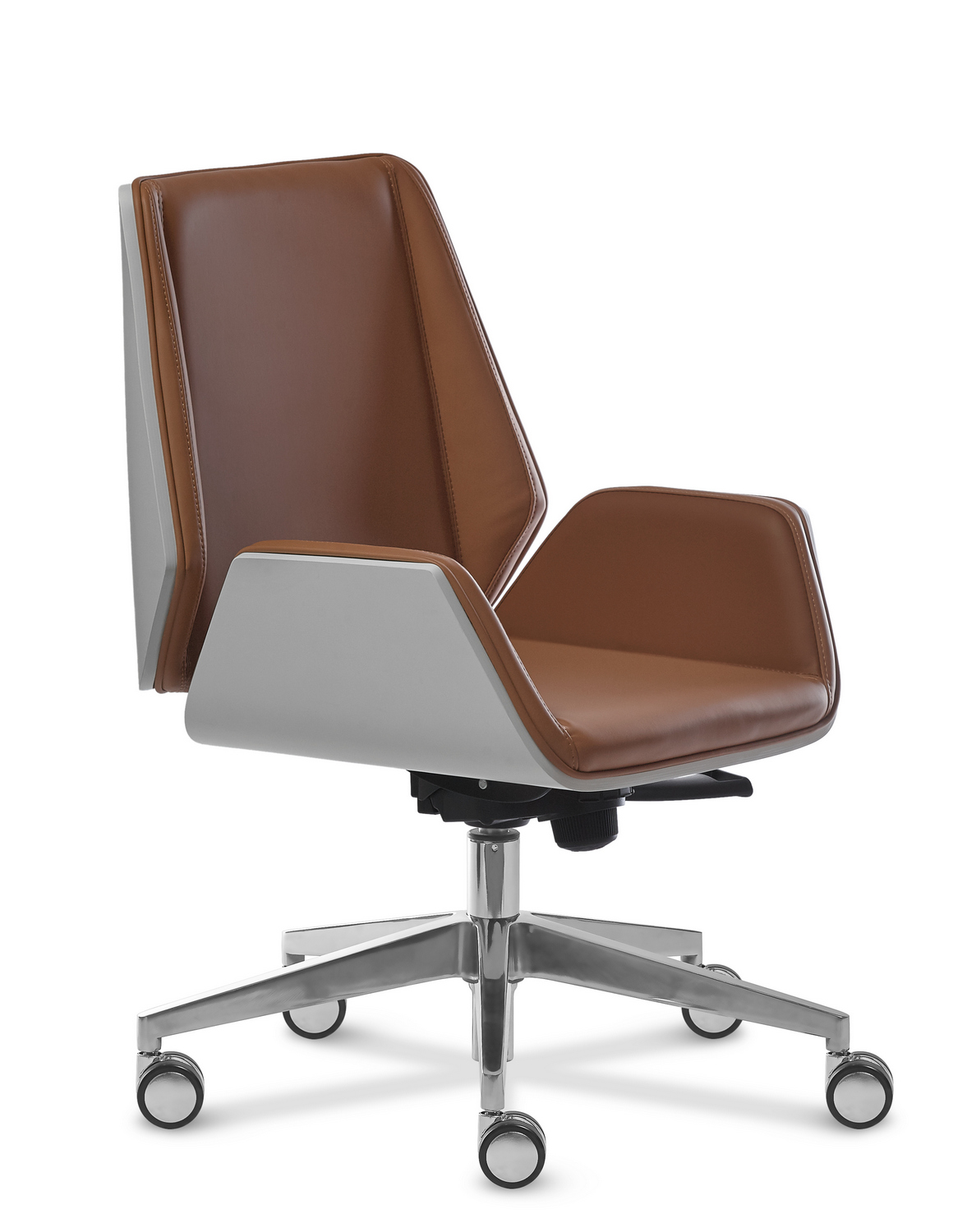 Кресло Siena Chrome B экокожа / пластик