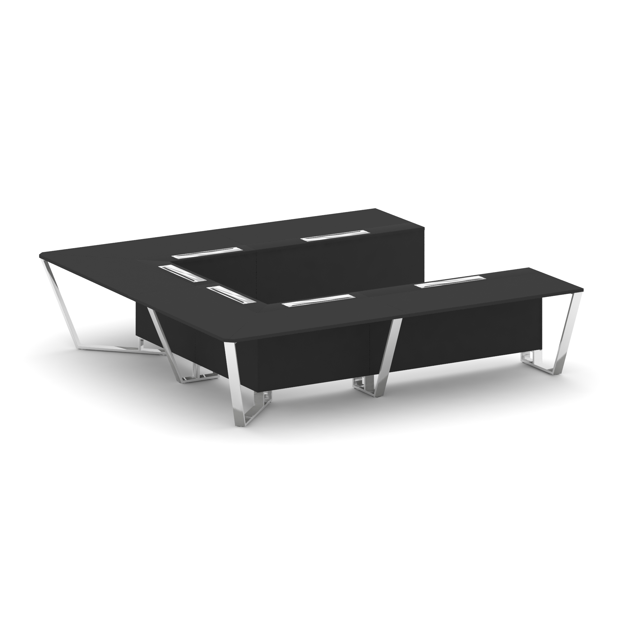 Steel Meet Стол переговорный П-образный MF-PR.B.SP-11P