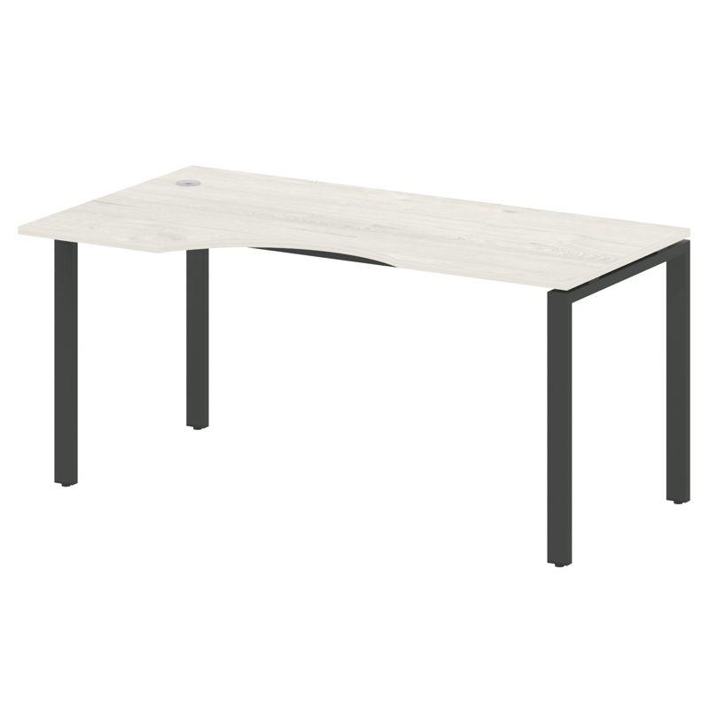 Metal System Стол криволинейный левый на П-образном м/к БП.СА-1 (L)