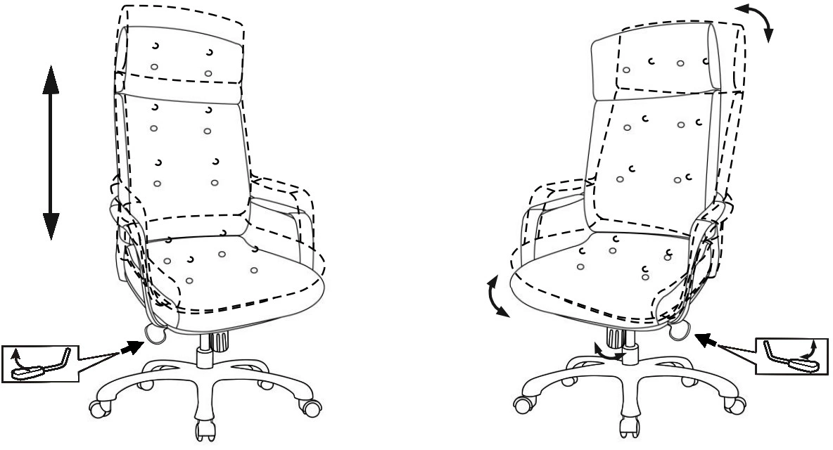 Кресло руководителя Бюрократ _DAO