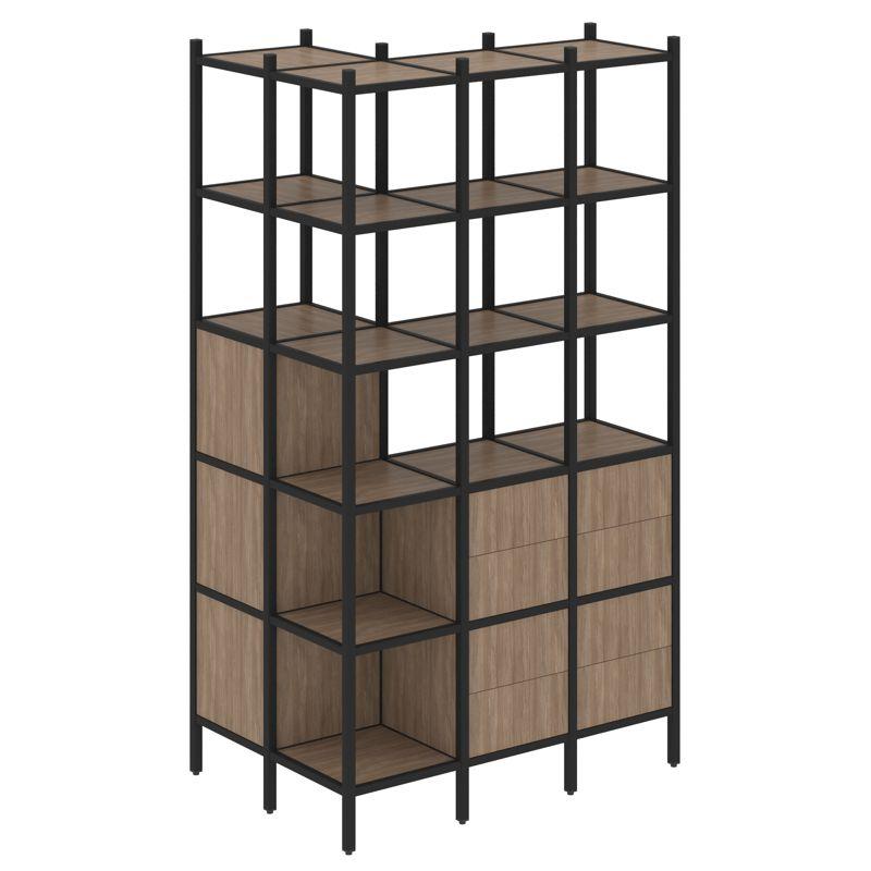 Loft Угловой внешний стеллаж наборный VR.L-54