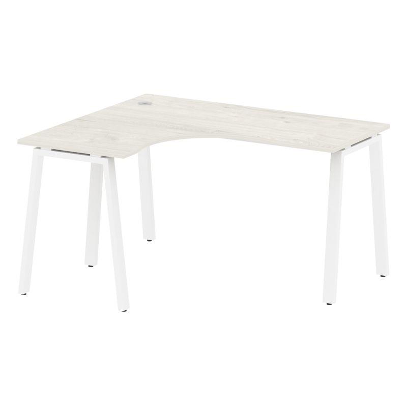 Metal System Стол криволинейный левый на А-образном м/к БА.СА-3 (L)