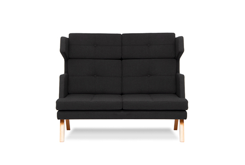 Диван двухместный Dallas с высокой спинкой