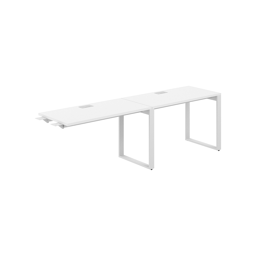 Рабочая станция комбо s-b-s 2400х600х750 AG.191.WH.L.72.WH