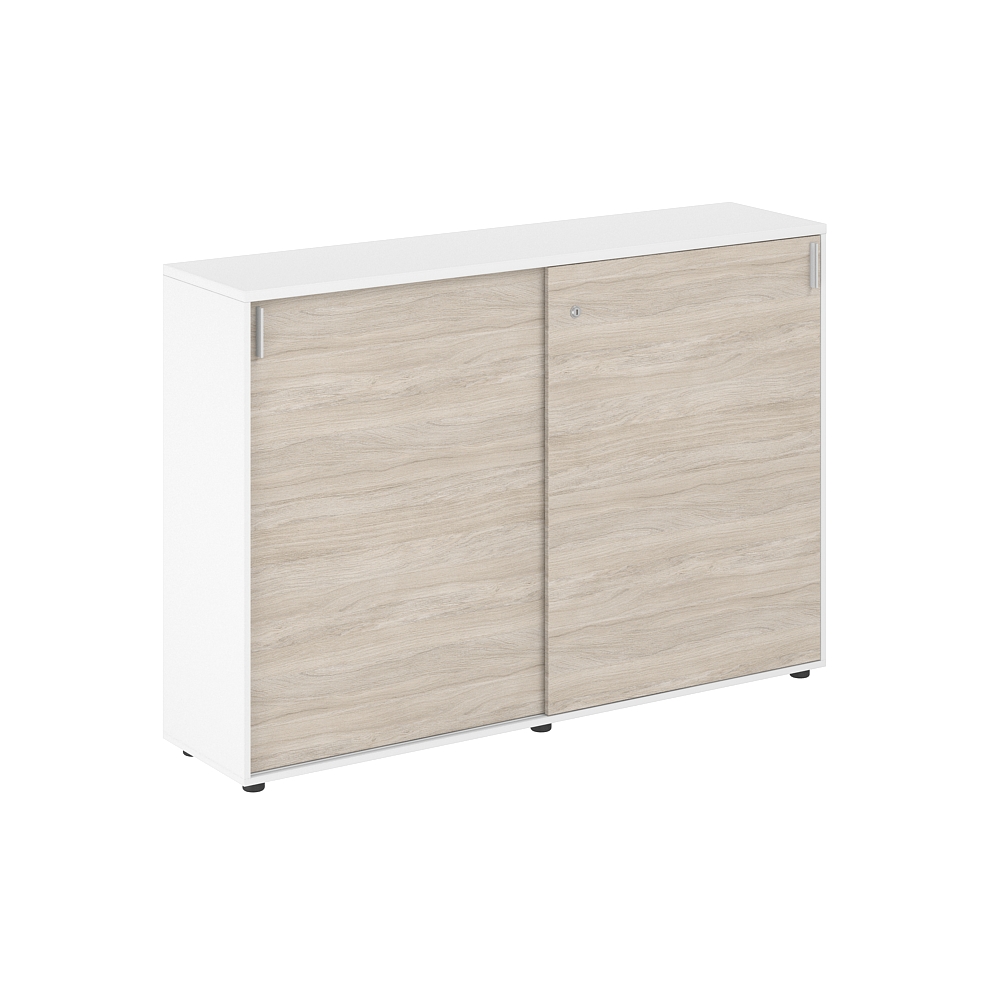 Шкаф купе 1638х400х1125 средний, с замком SG.713.WH.OL