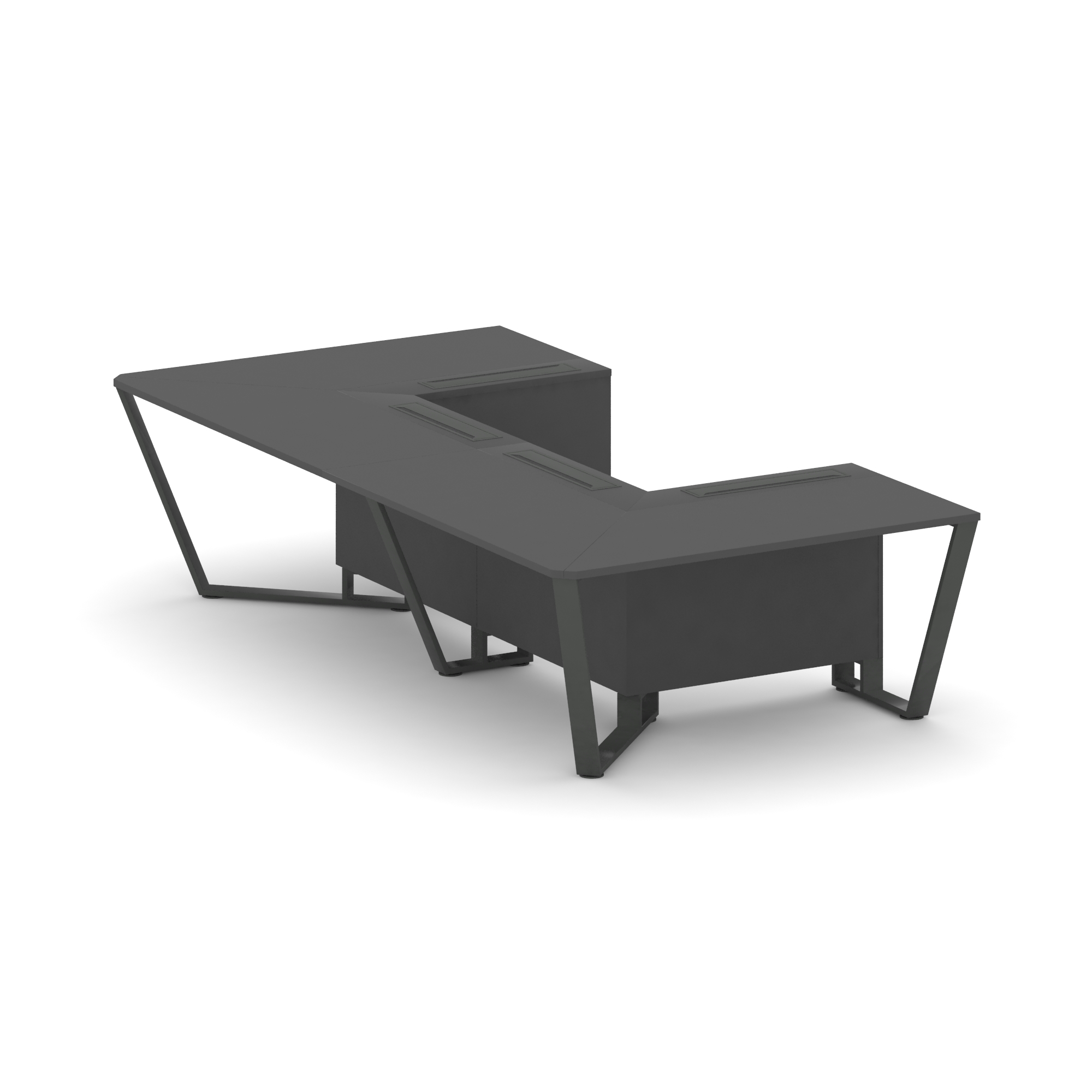 Steel Meet Стол переговорный П-образный KD-PR.B.SP-07P