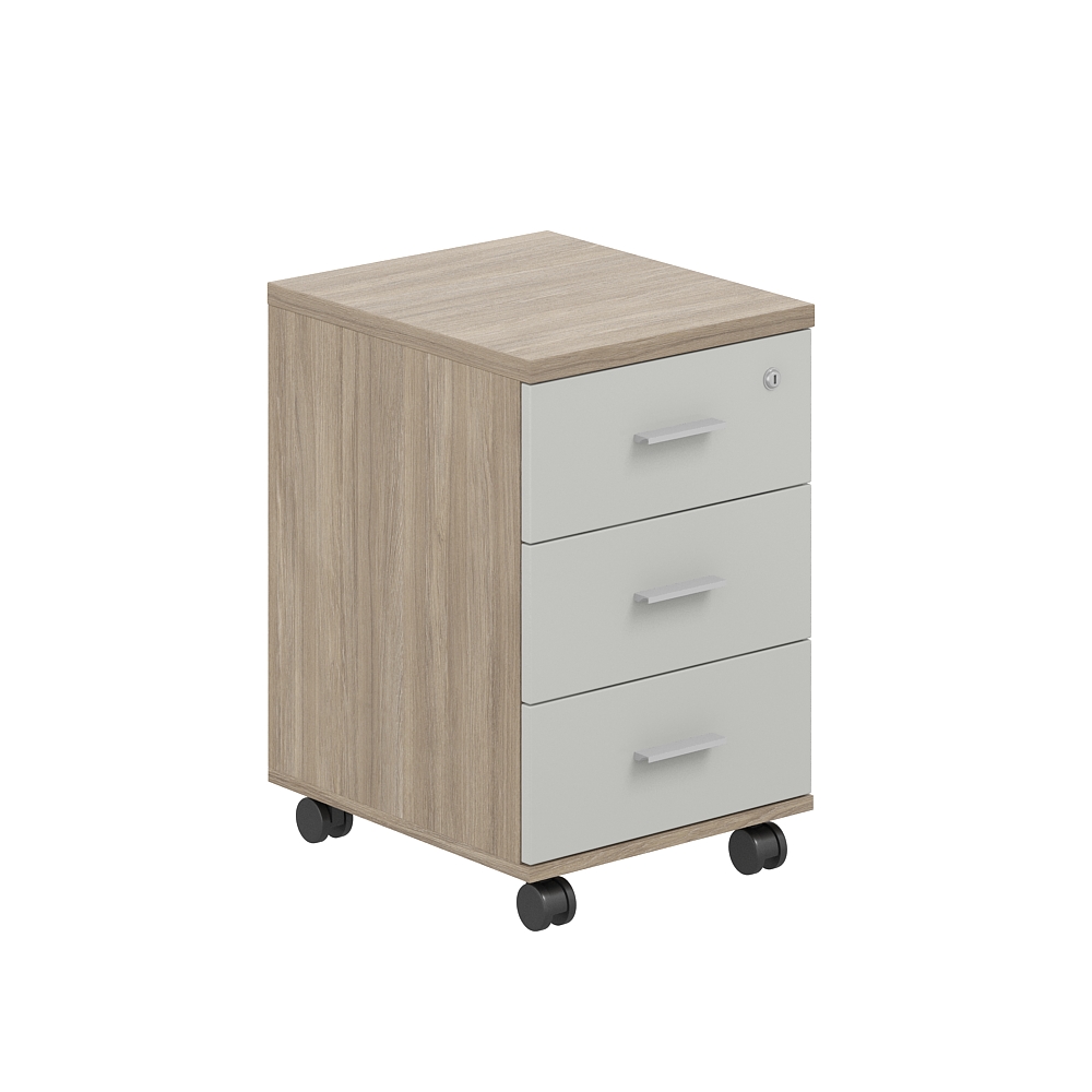 Тумба мобильная с 3 ящ. 404х460х619, с ц.замком SG.612.OD.SH