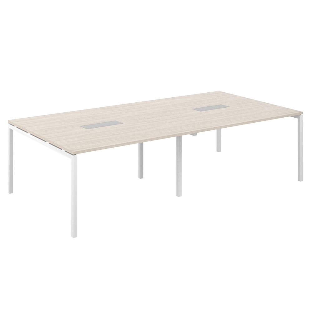 Стол переговорный 3200х1638х750 МК40х40 SG.276.OL.44.WH