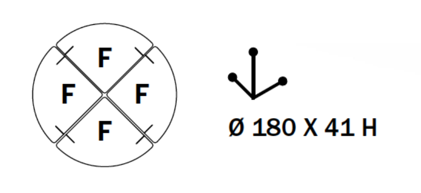 Диван Lido Small circle