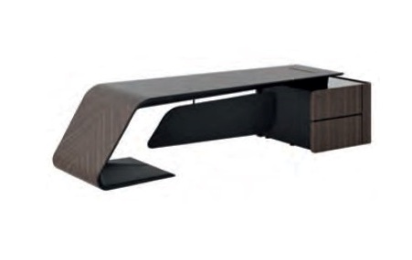 Стол письменный Bugatti BJD-2609W-R 2,66м. правый BJD-2609W-R*
