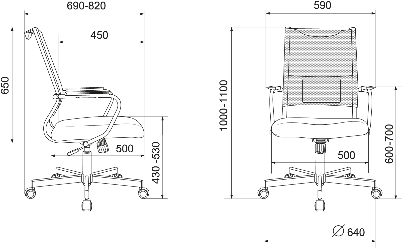 Кресло руководителя Бюрократ CH Balance