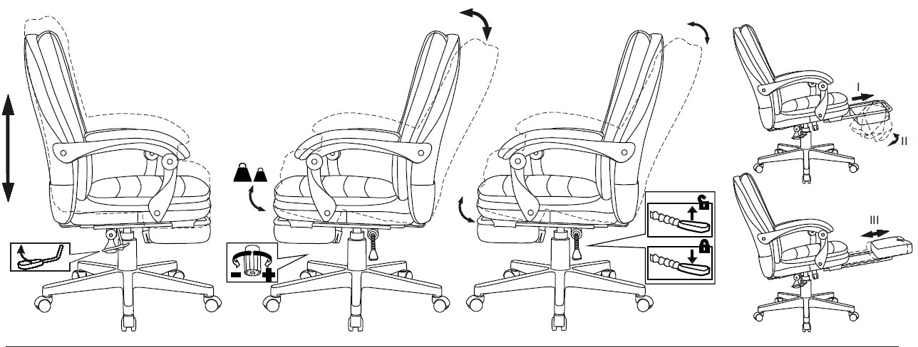Кресло руководителя Бюрократ T-9950MSG-F