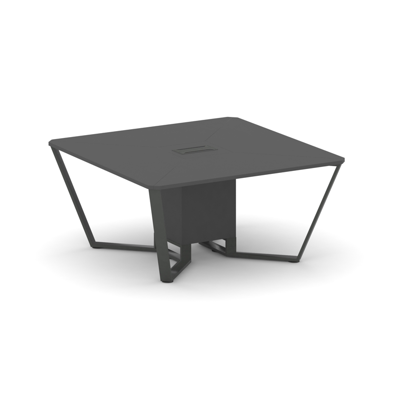 Steel Meet Стол переговорный квадратный KDK-PR.B.SP-08