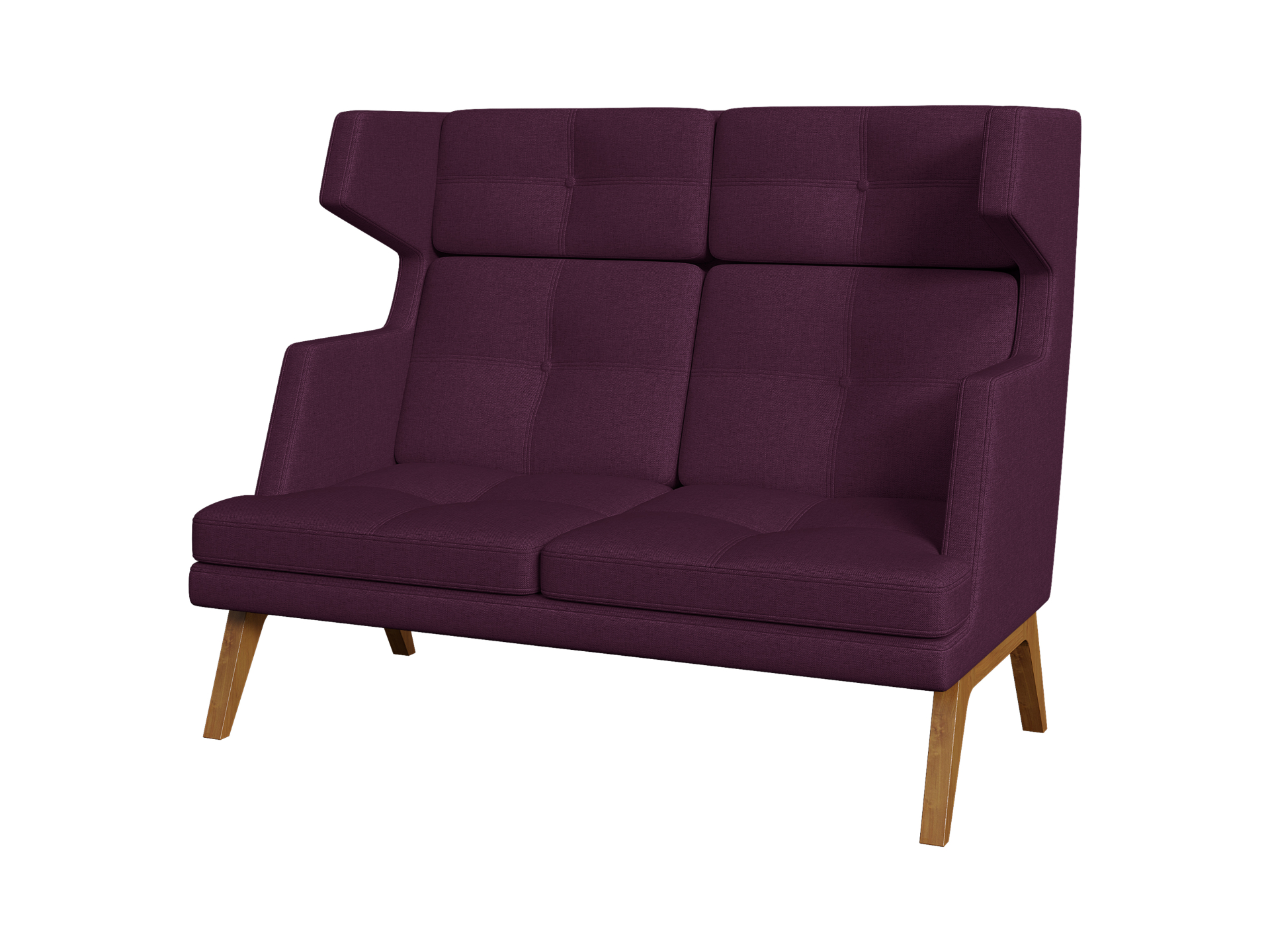 Диван2-местныйвысокий Беверли Bev2H