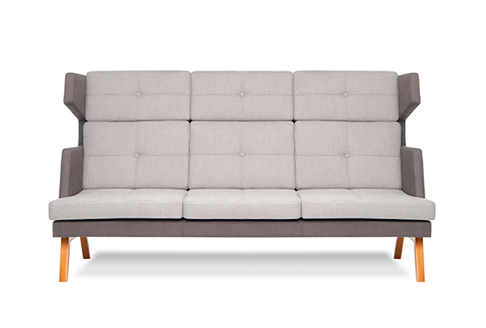 Диван трехместный Dallas с высокой спинкой