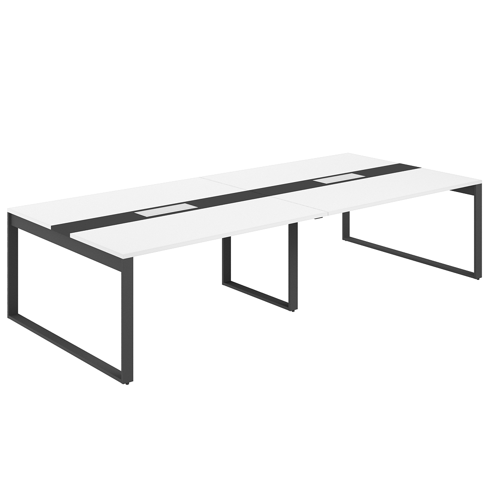 Стол для переговоров 3200х1638х750 AG.2-3216.WH.72.AN.AN
