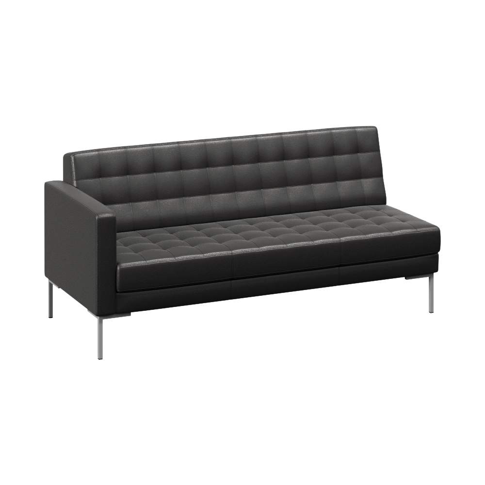 Forest Секция с подлокотником трехместная FR-SP-03 (R)