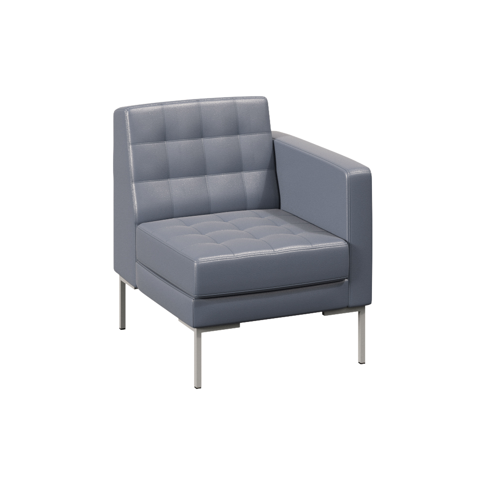 Forest Секция с подлокотником одноместная FR-SP-01 (L)