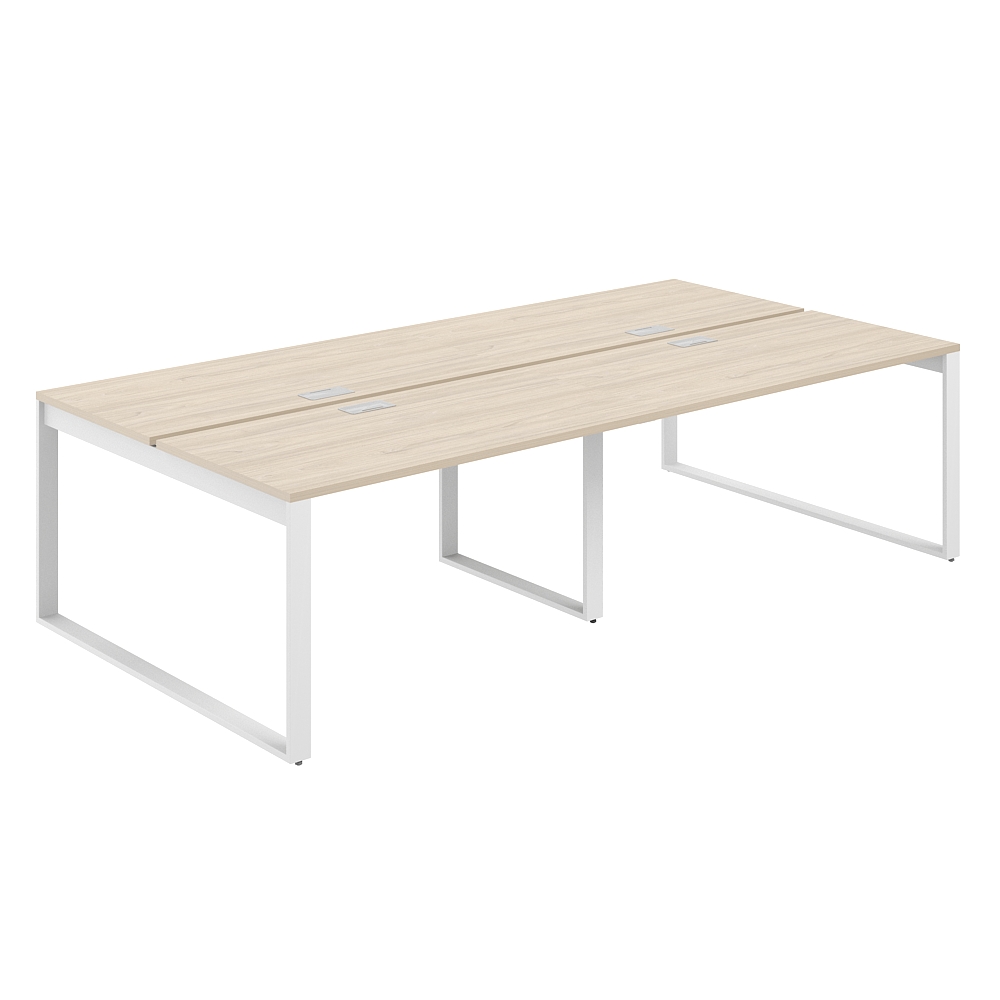 Рабочая станция 2400х1438х750 AG.144.AR.L.72.WH