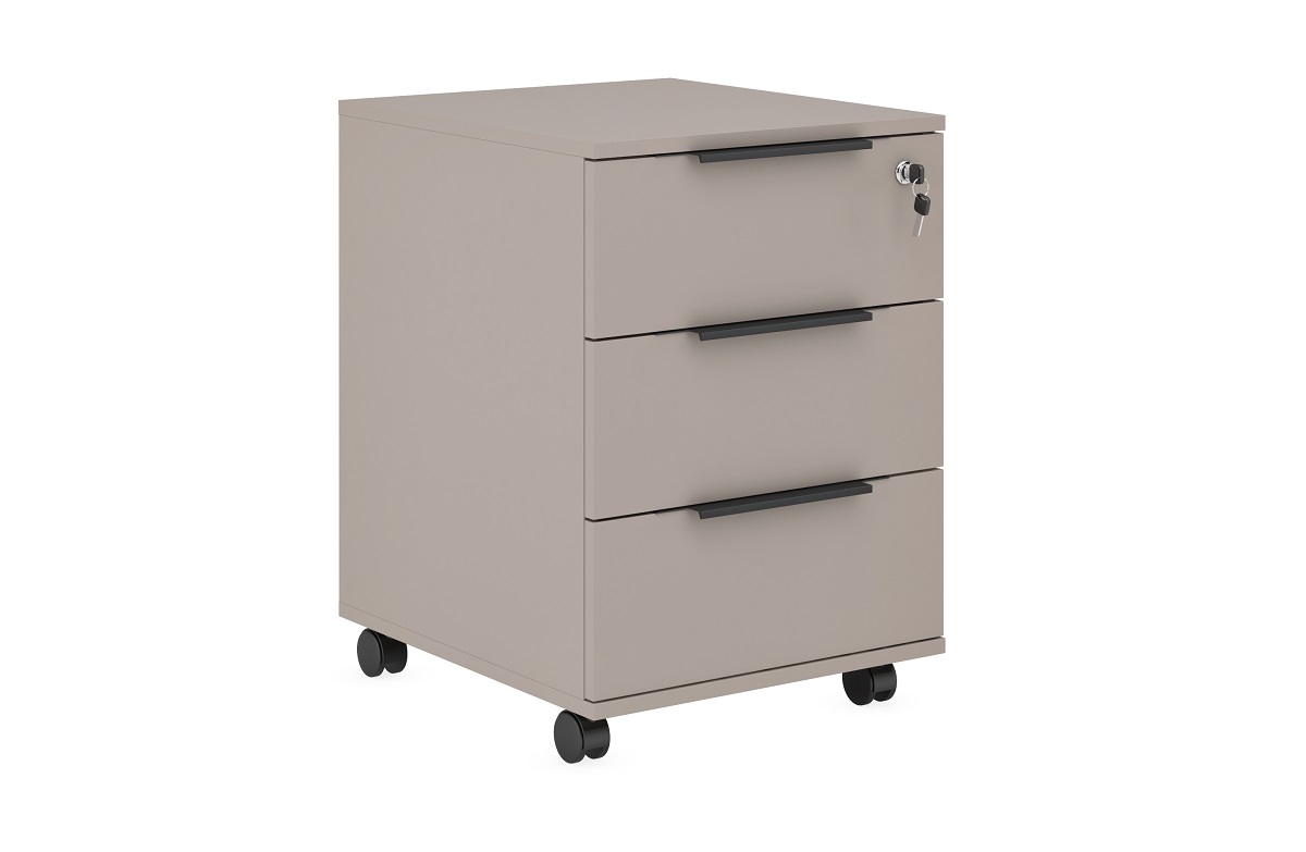Тумба с 3 ящиками на колёсах MP302.U727