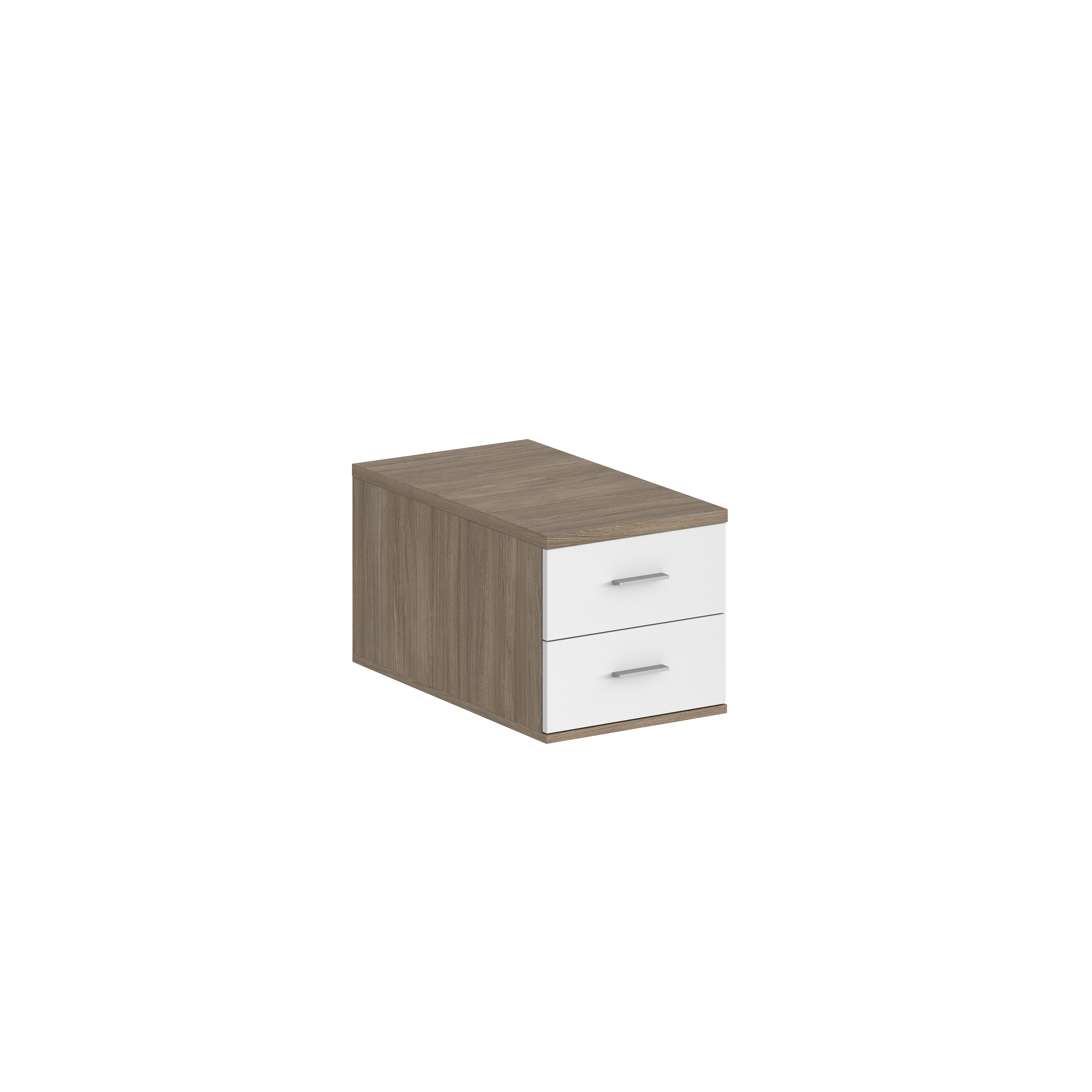 Подвесная тумба с 2 ящ., 600, 400х446х342 SG.536.OD.WH