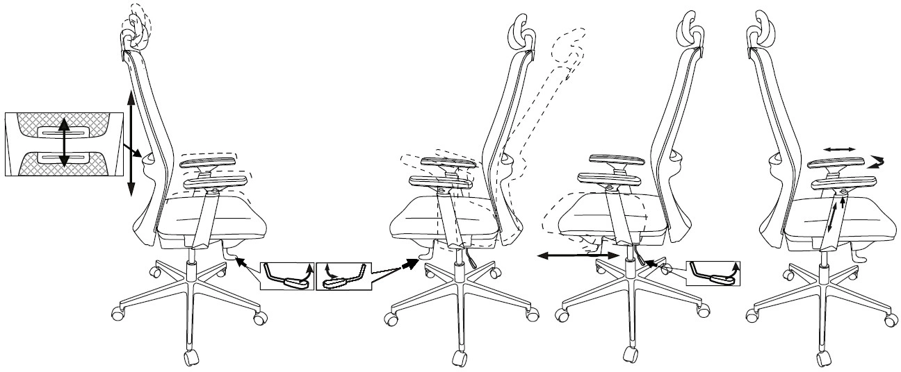 Кресло руководителя Бюрократ MC-912-H
