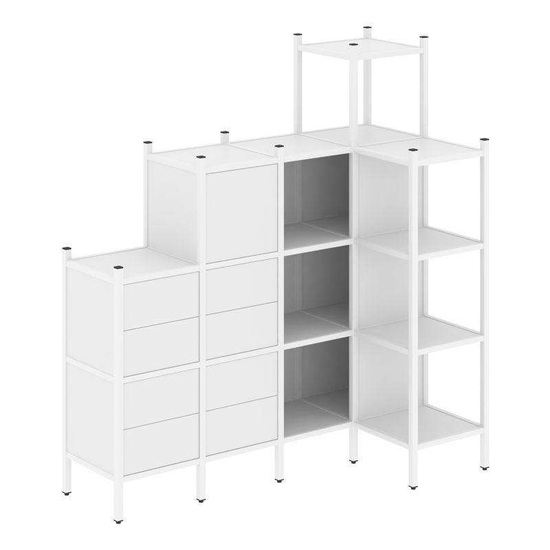 Loft Угловой внутренний стеллаж VR.L-48