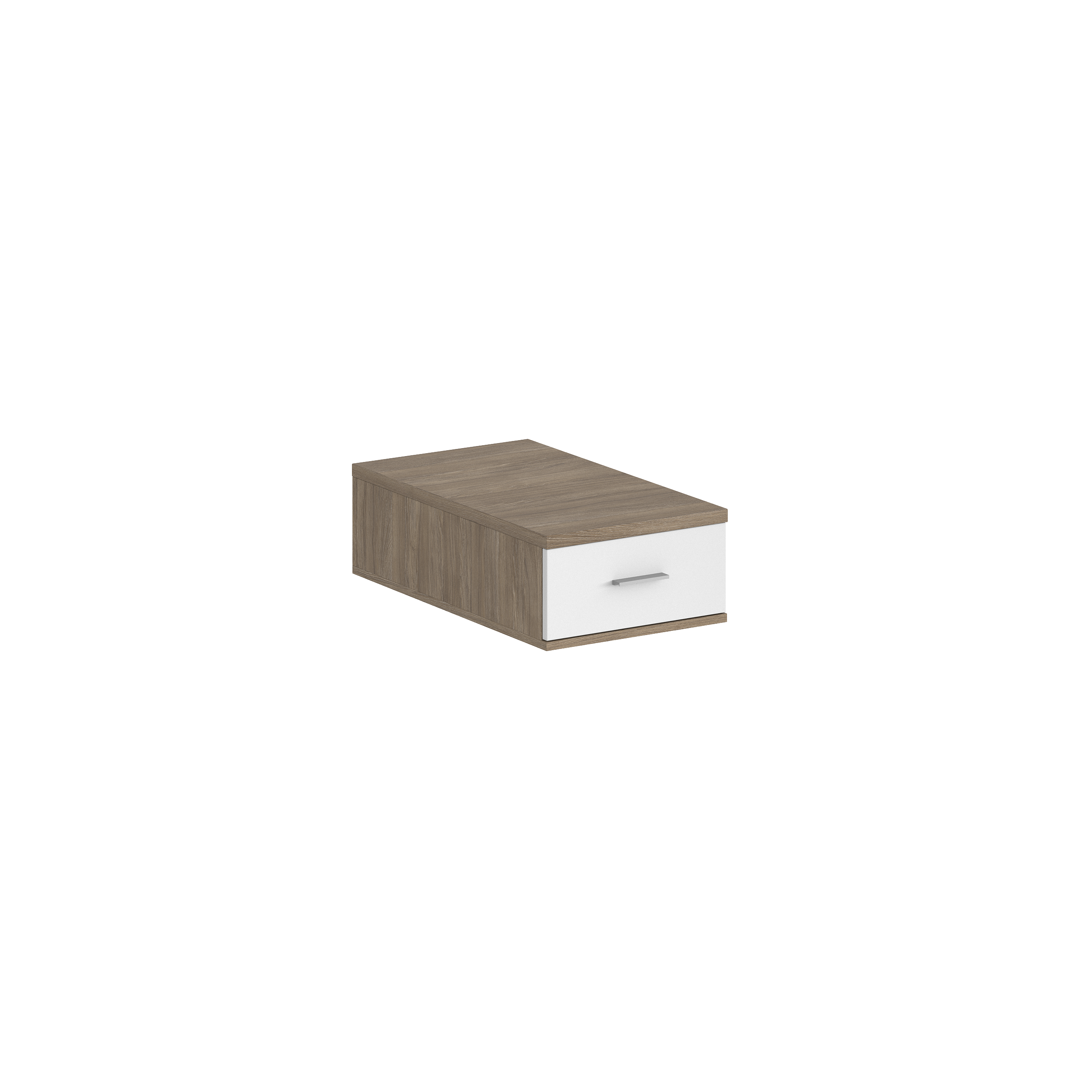 Подвесная тумба с 1 ящ., 600, 400х446х173 SG.531.OD.WH