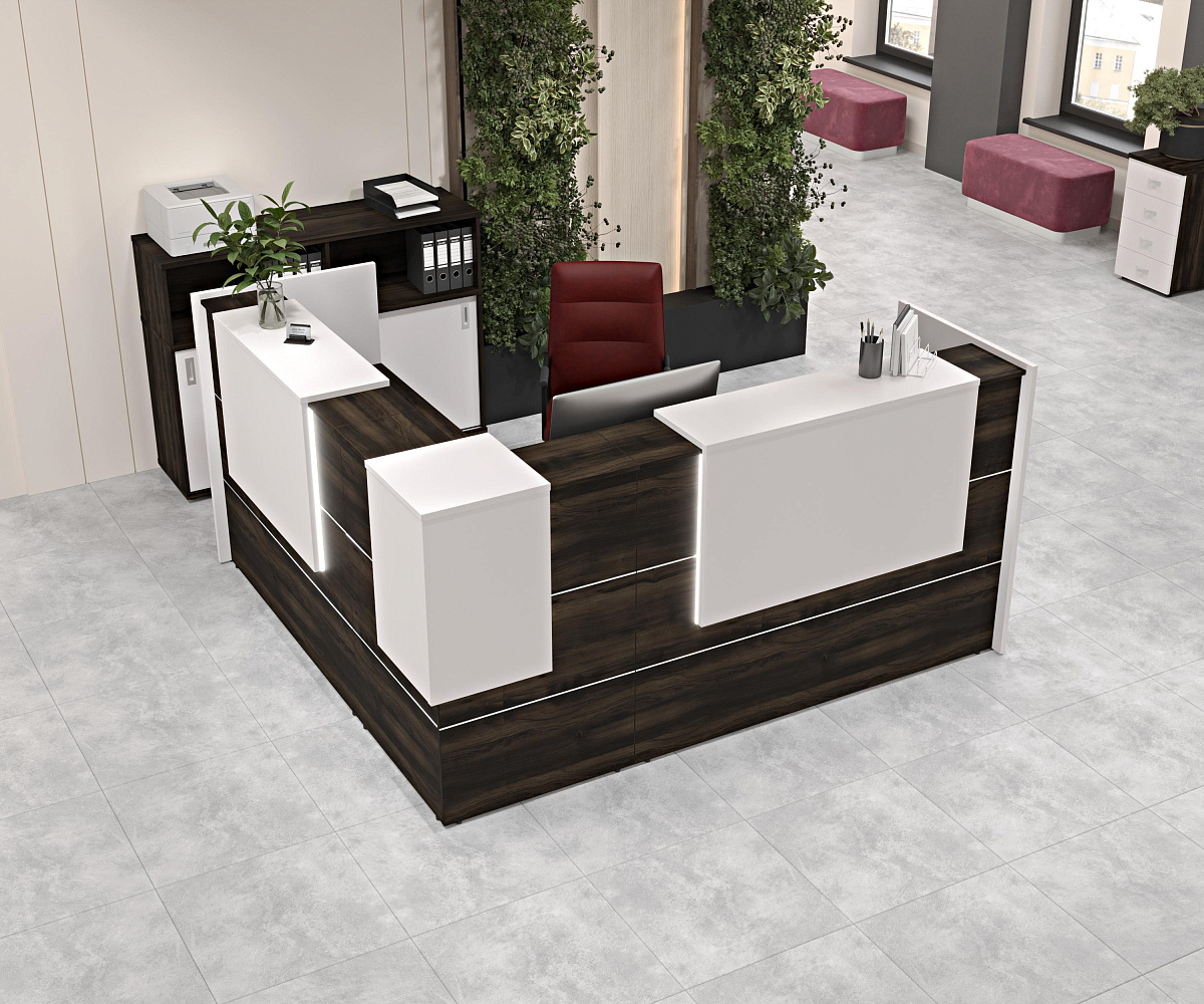 Стойки ресепшн Оникс