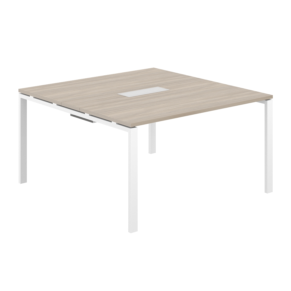 Стол переговорный комбинированный 1400х1438х750 МК60х30 SG.282.OD.63.WH.OD