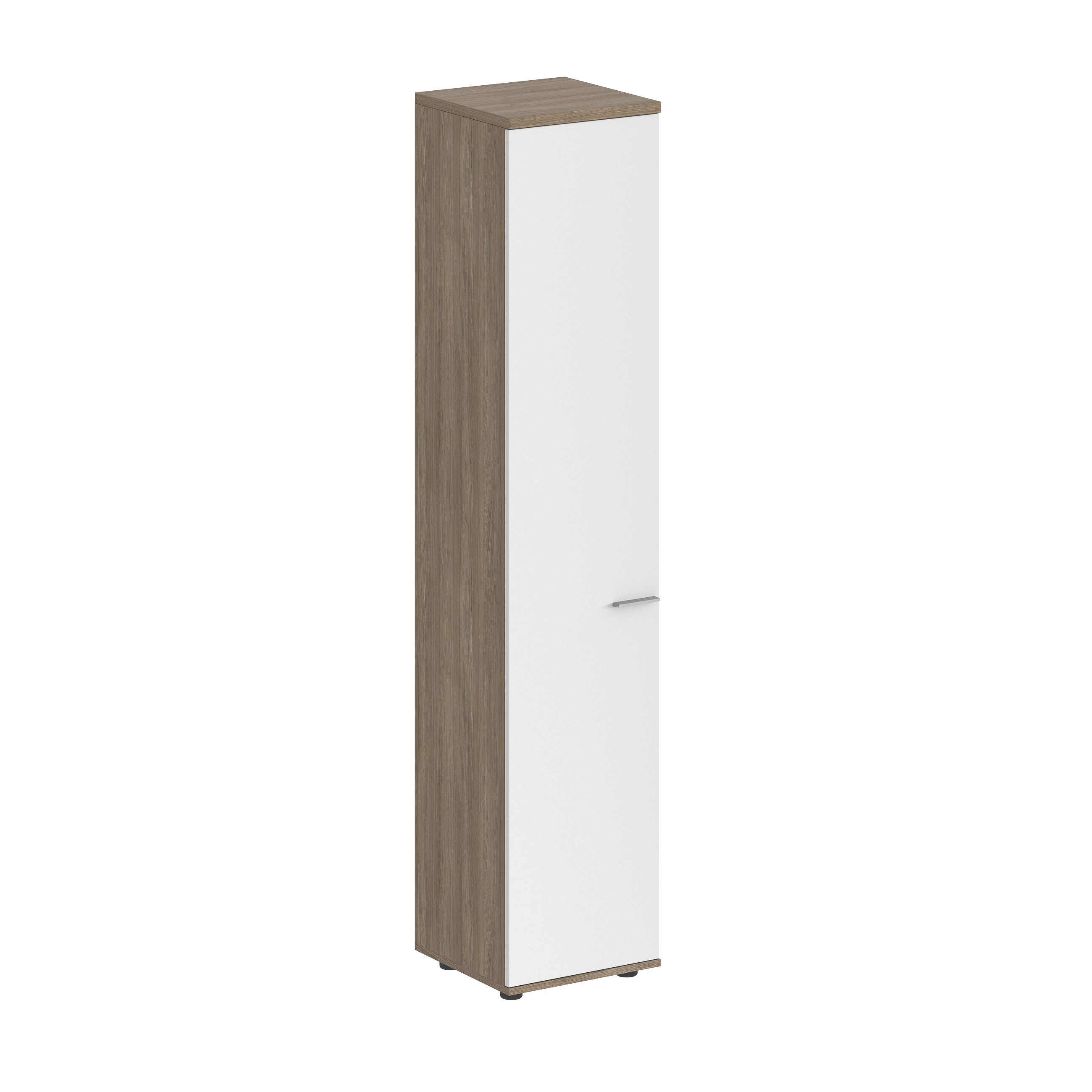 Шкаф высокий 400х400х1955, з.ст ЛДСП, левый SG.812.OD.WH.L