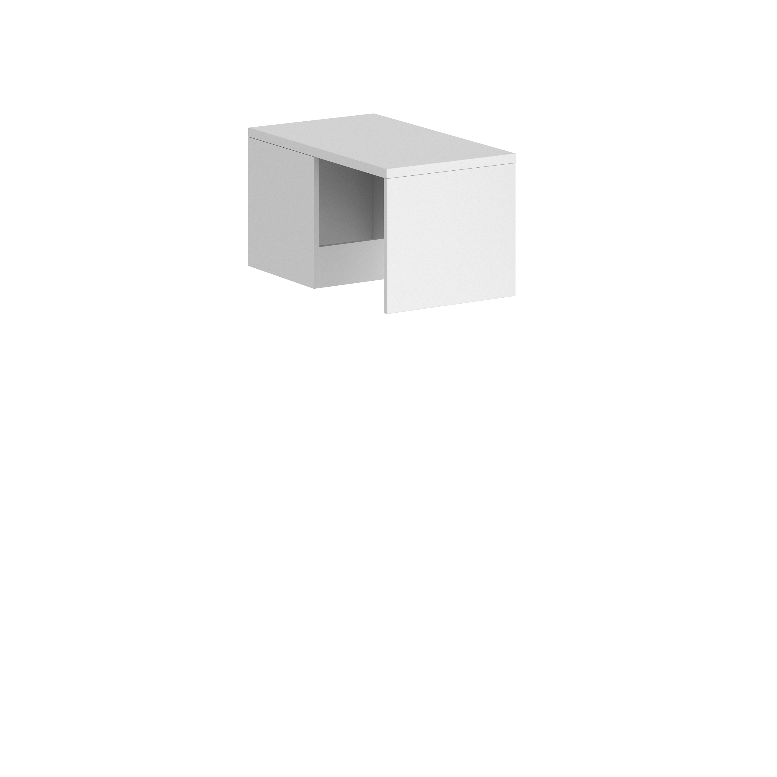 Надстройка тип 2 на тумбу-органайзер 600, 400х600х375 SG.921.WH