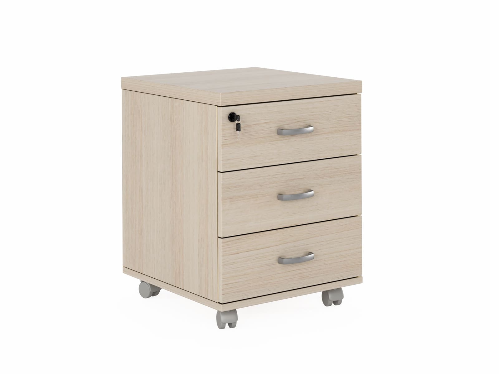 Тумба подкатная 3 ящика FLS207