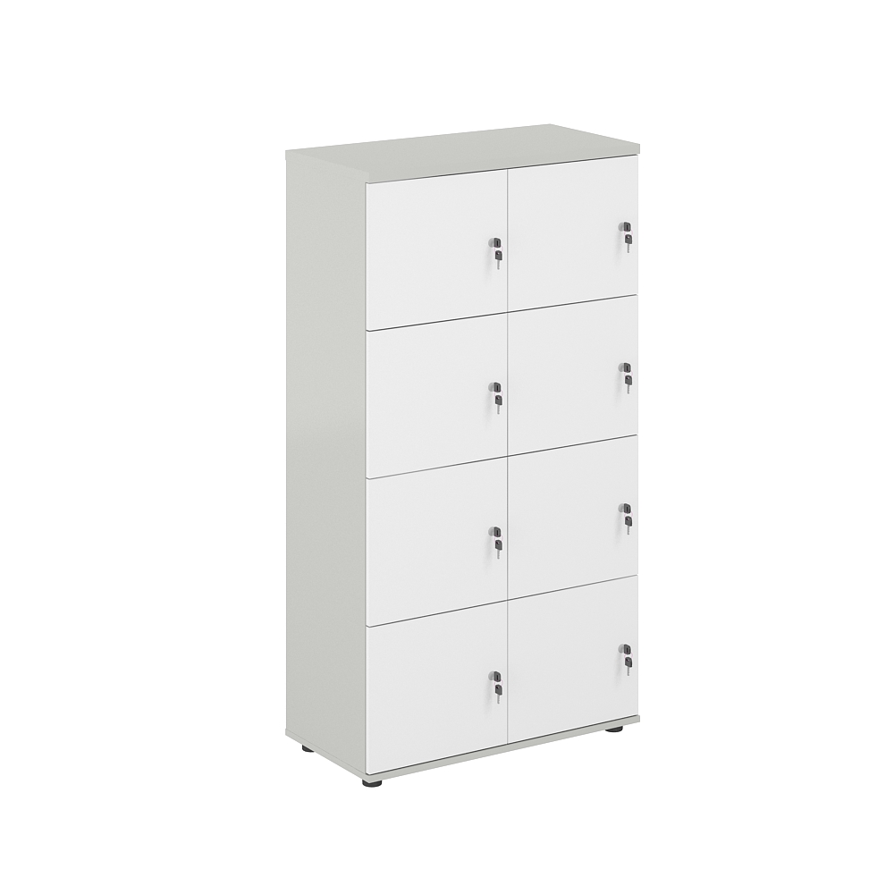 Локер 8 ячеек 800х400х1483 SG.819.SH.WH