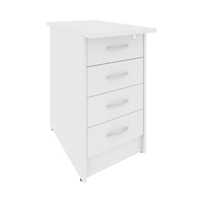 Riva Тумба приставная с фолдингом (4 ящика, с замком) А.ТП-4.2F-S 412*720*750