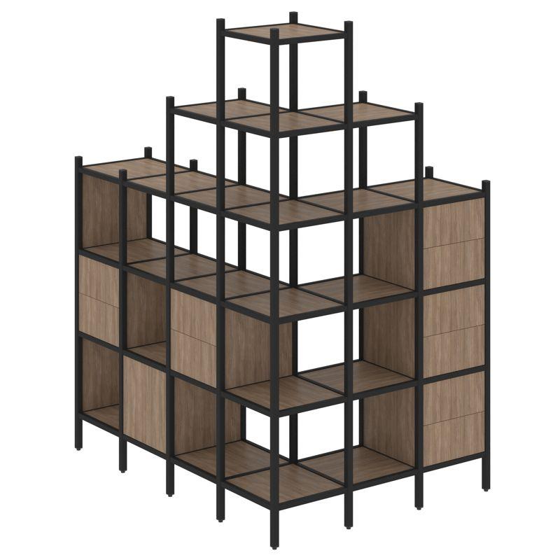 Loft Угловой внешний стеллаж наборный VR.L-56