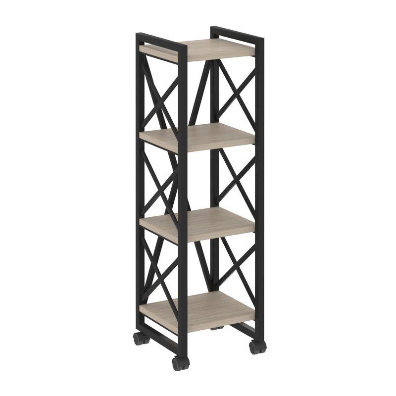 Loft Стеллаж на колесных опорах-4 полки VR.L-MST.K-4.4