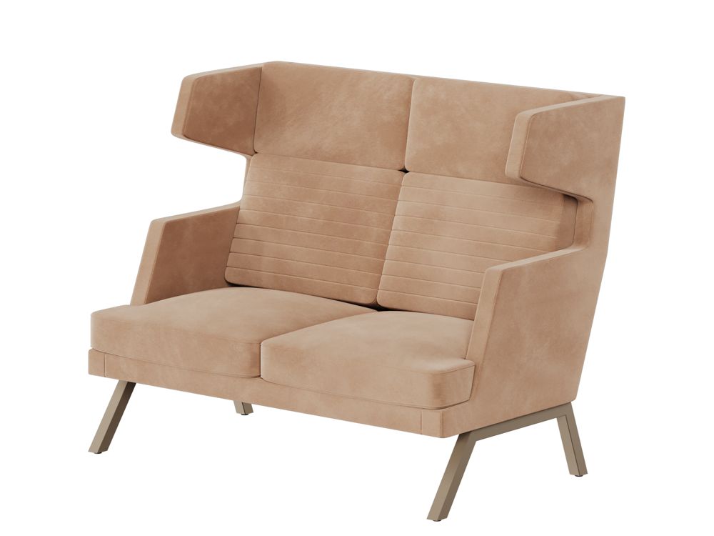 Aldo Диван двухместный высокий ALD-02