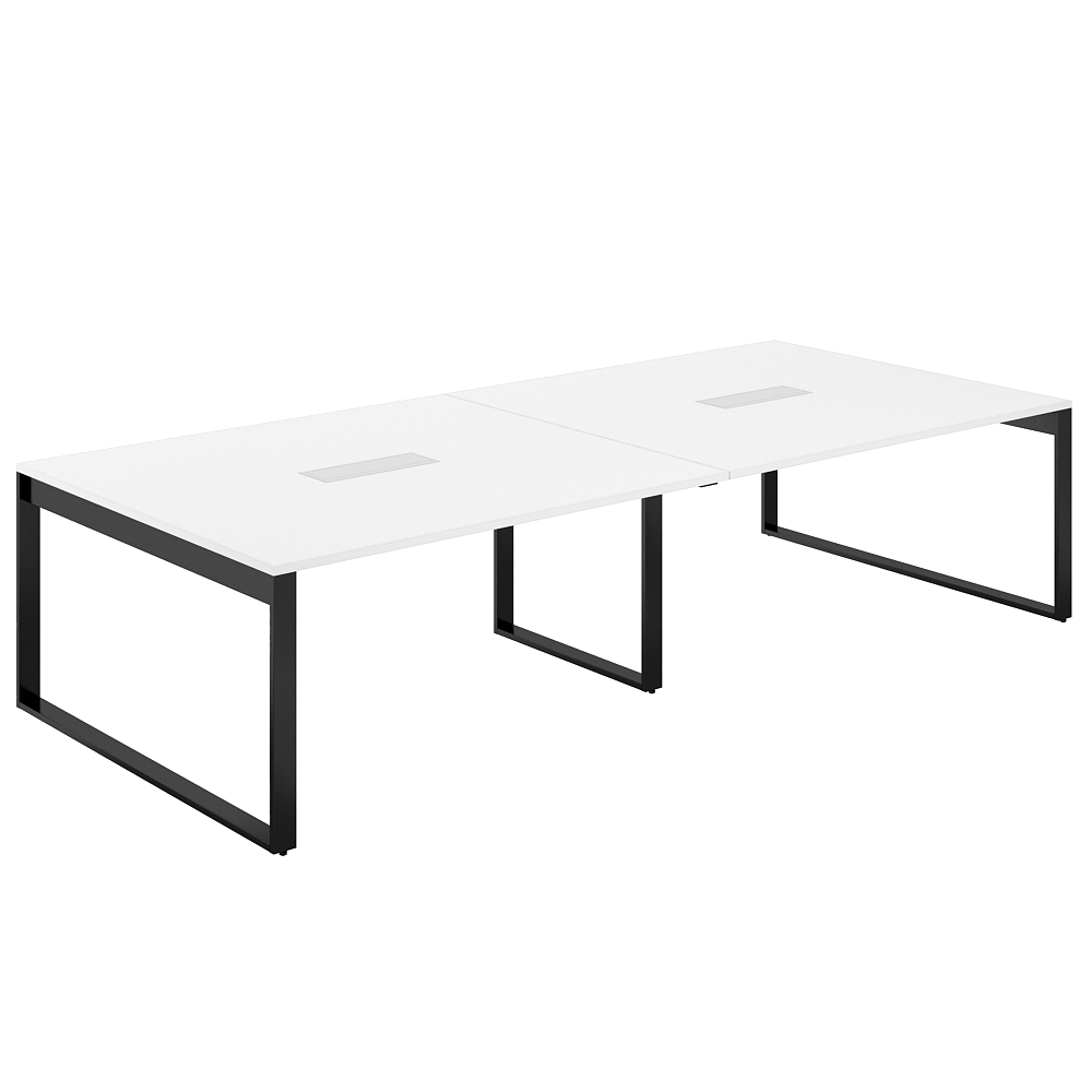 Стол для переговоров 3200х1638х750 AG.3216.WH.72.AN