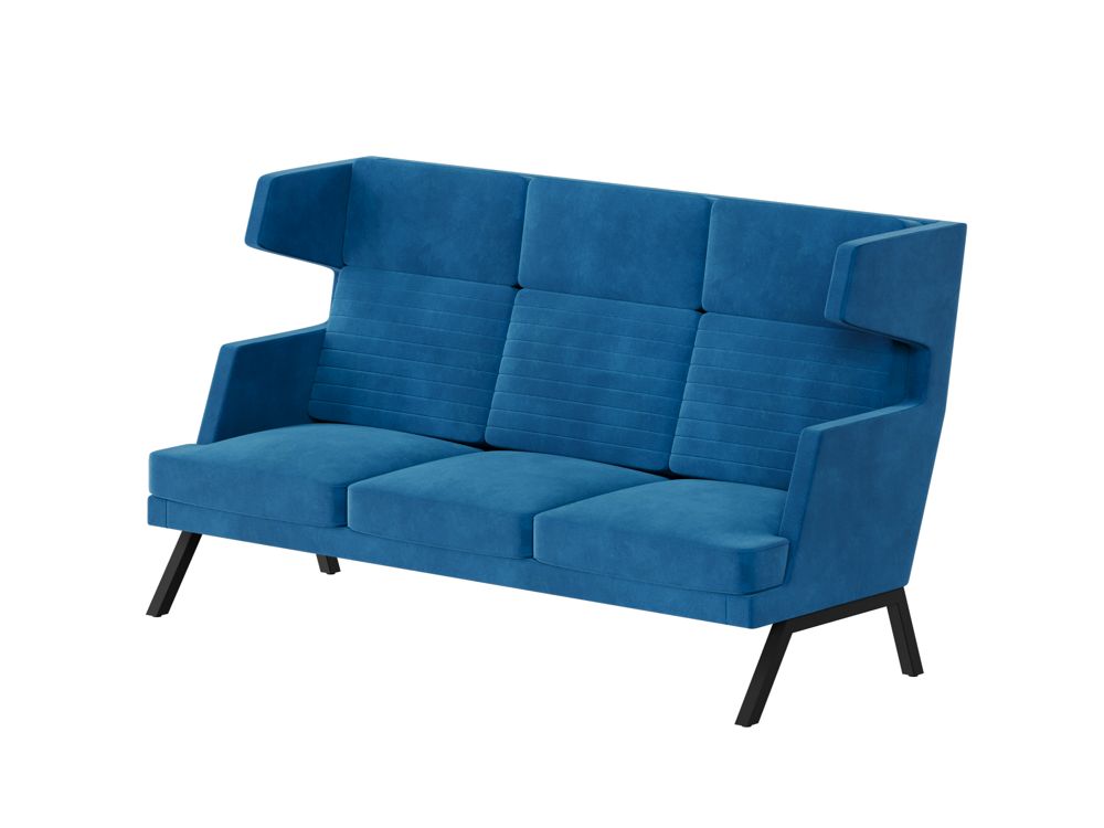 Aldo Диван трёхместный высокий ALD-03