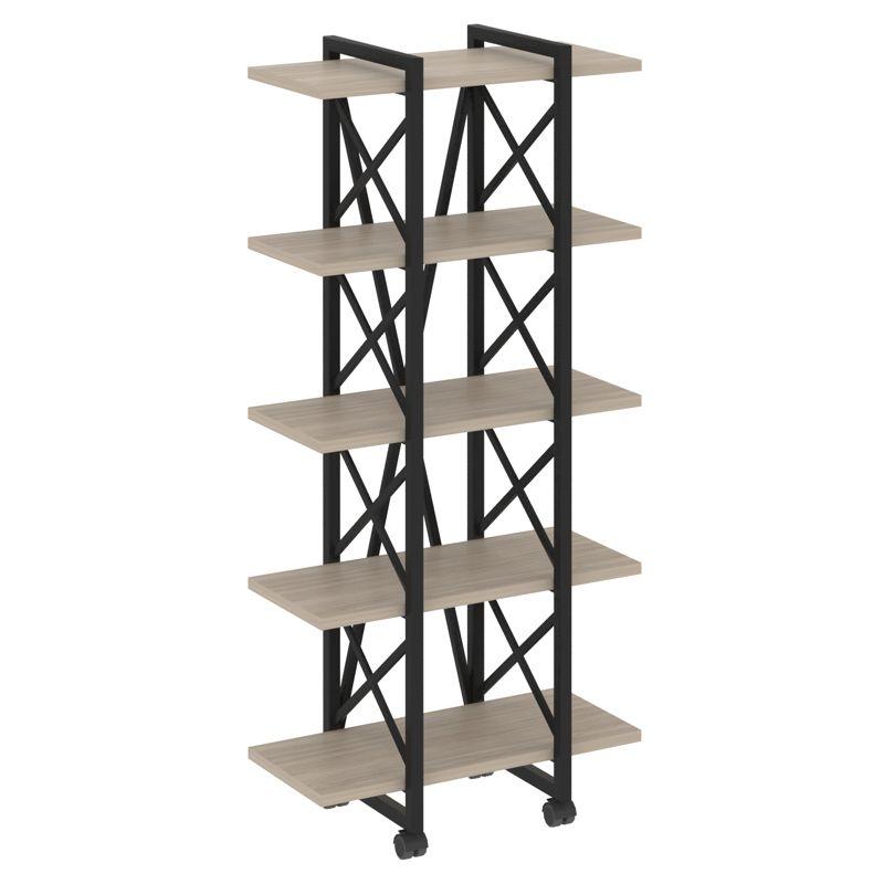 Loft Стеллаж на колесных опорах-5 полок VR.L-MST.K-5.4V