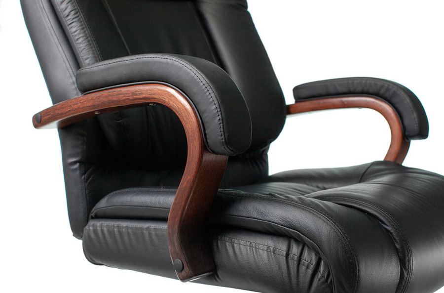 Кресло руководителя Бюрократ T-9925WALNUT