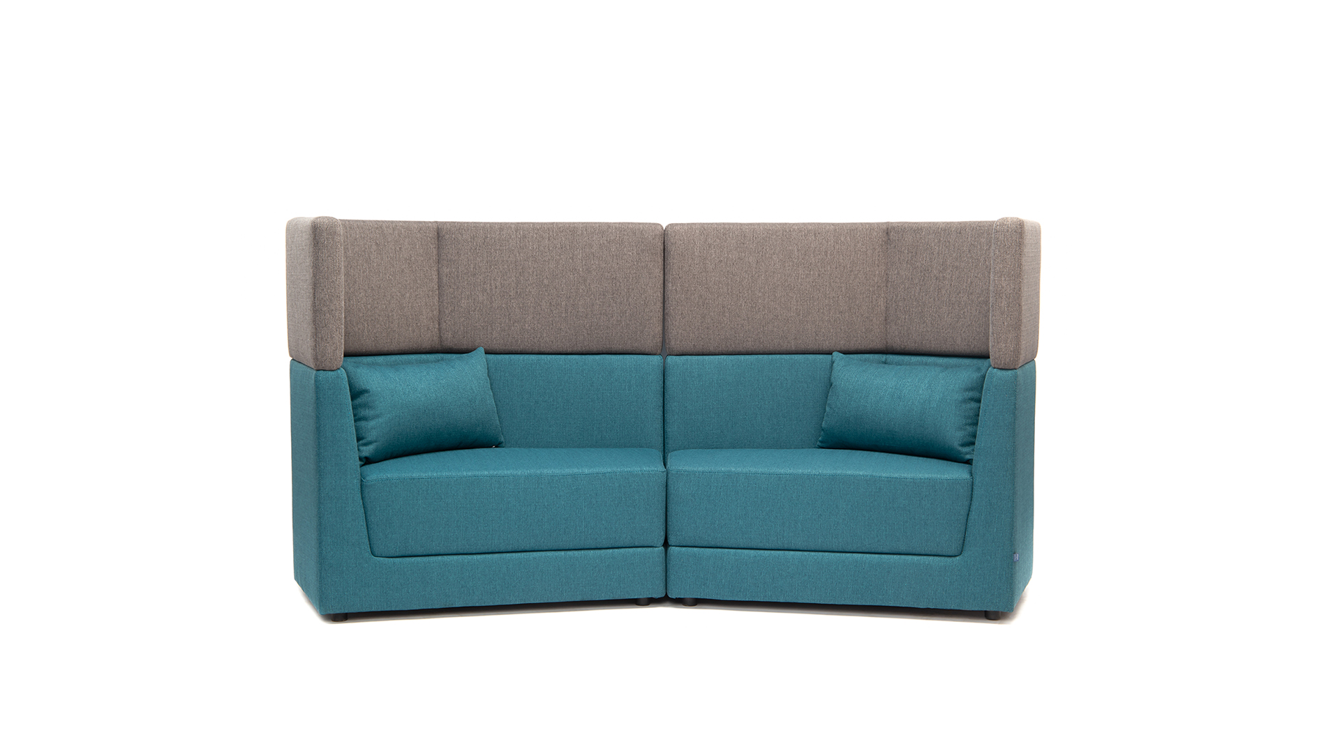 Модульный диван двухместный Element h.1120 с высокой спинкой