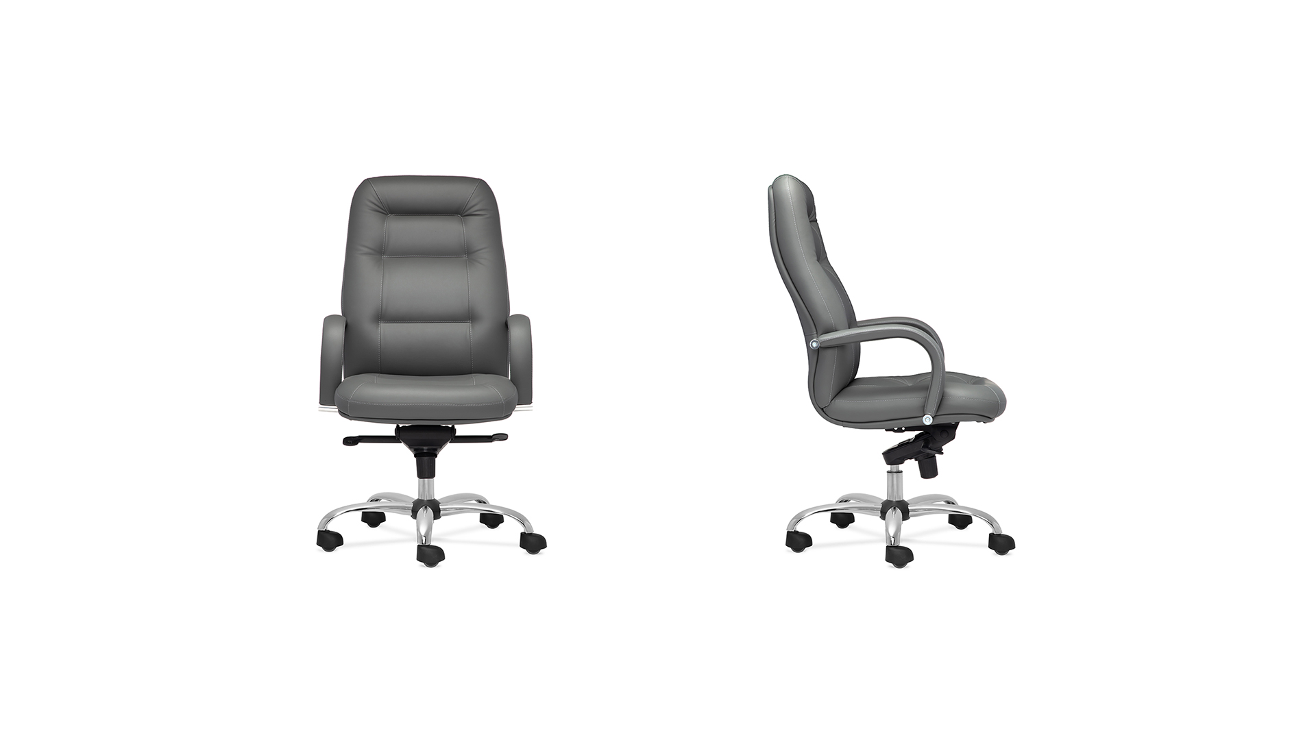 Офисное кресло Nixon с высокой спинкой на крестовине с колесами