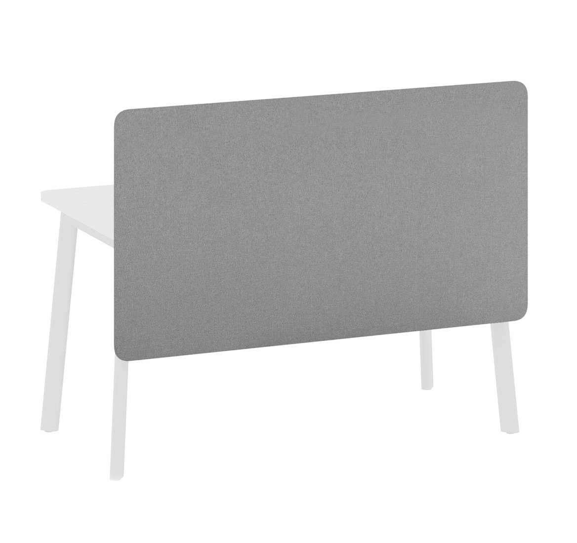 FLEX Экран H стола ткн 138 см