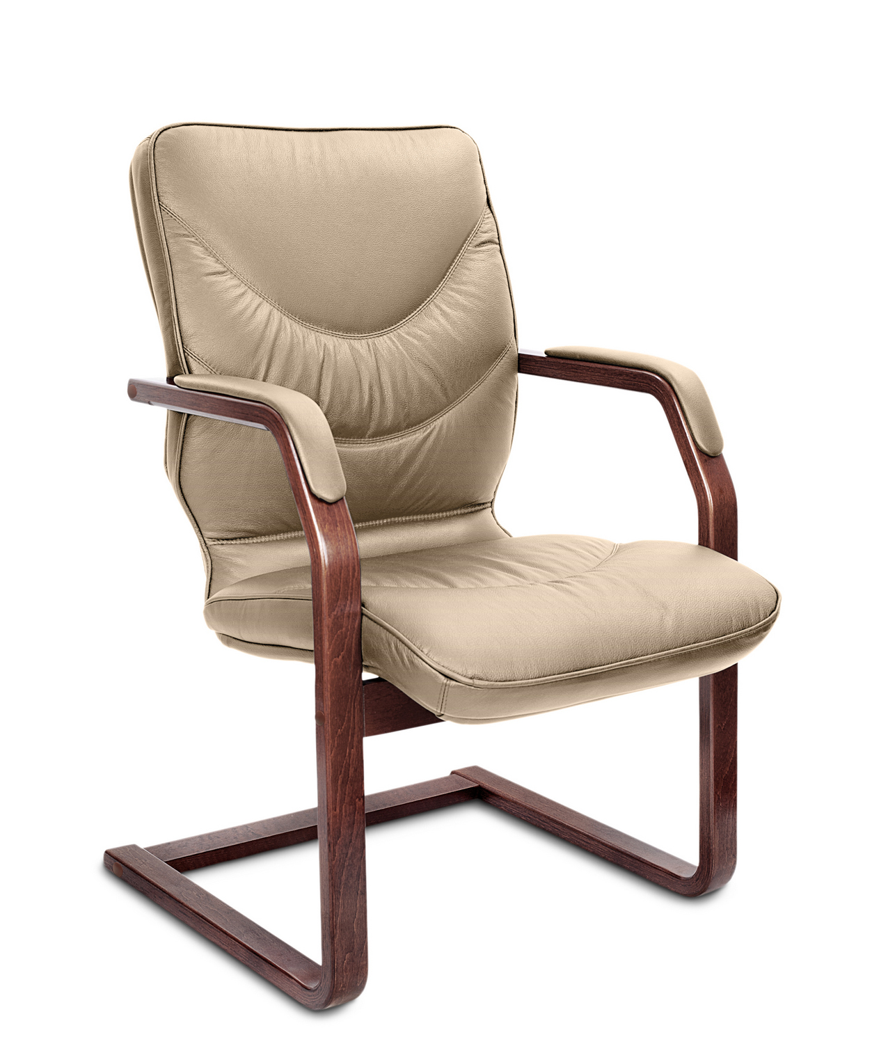 Кресло для посетителей Leeds Wood C