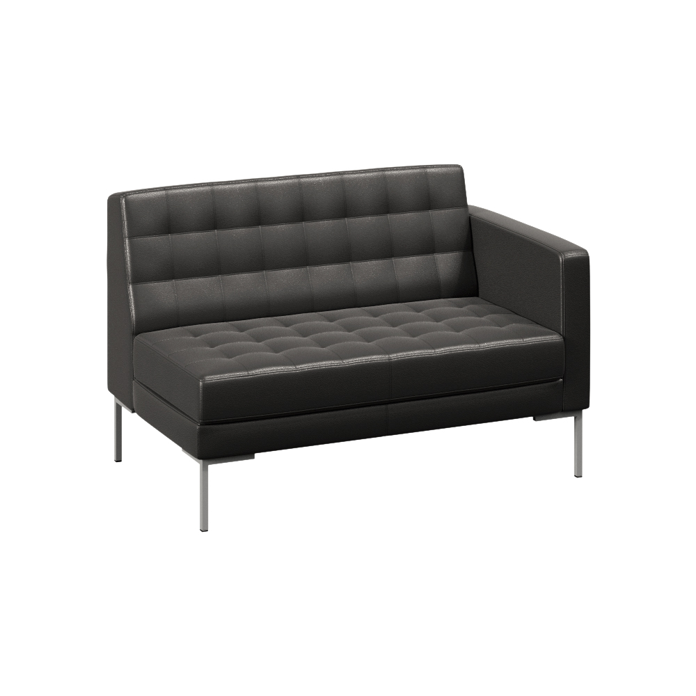 Forest Секция с подлокотником двухместная FR-SP-02 (L)