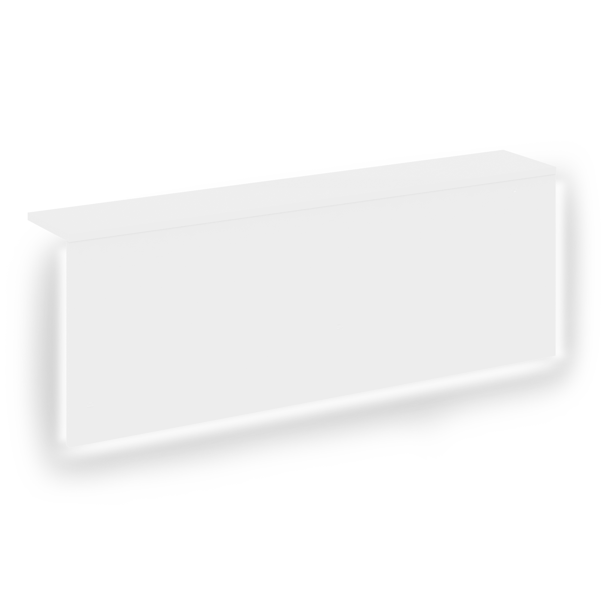 Onix Накладка с подсветкой на 2 модуля прямая высокая O.R-NP.V-118.2.S