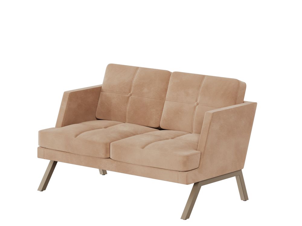 Aldo Диван двухместный с декором из пуговиц ALDB-02L