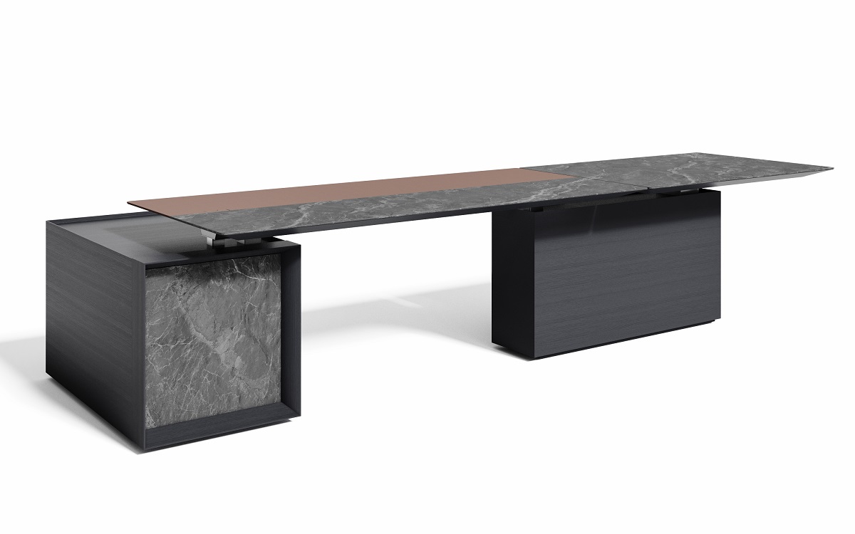 Стол письменный, правый 2,8м. E1ZP2813Z/TA81